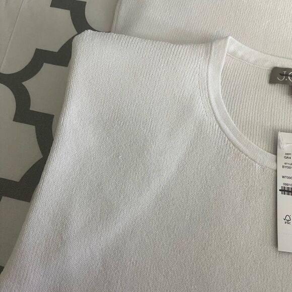 J.Crew Sleeveless sweater-dress in stretch viscose blend NWT Size M - Picture 2 of 14